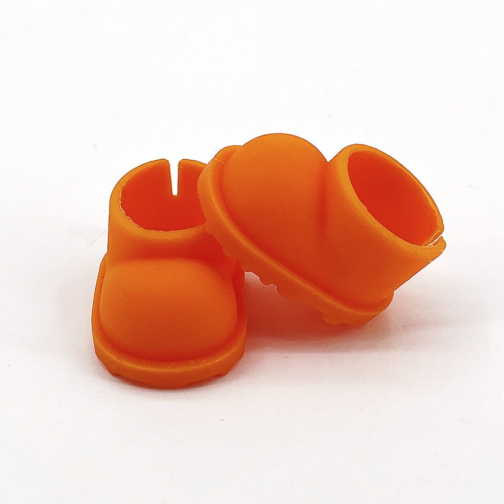 Labubu Shoes-RainBoots_orange