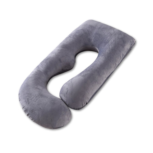 Eileensia Ultra Contour Swan Body Pillow in spray gray 