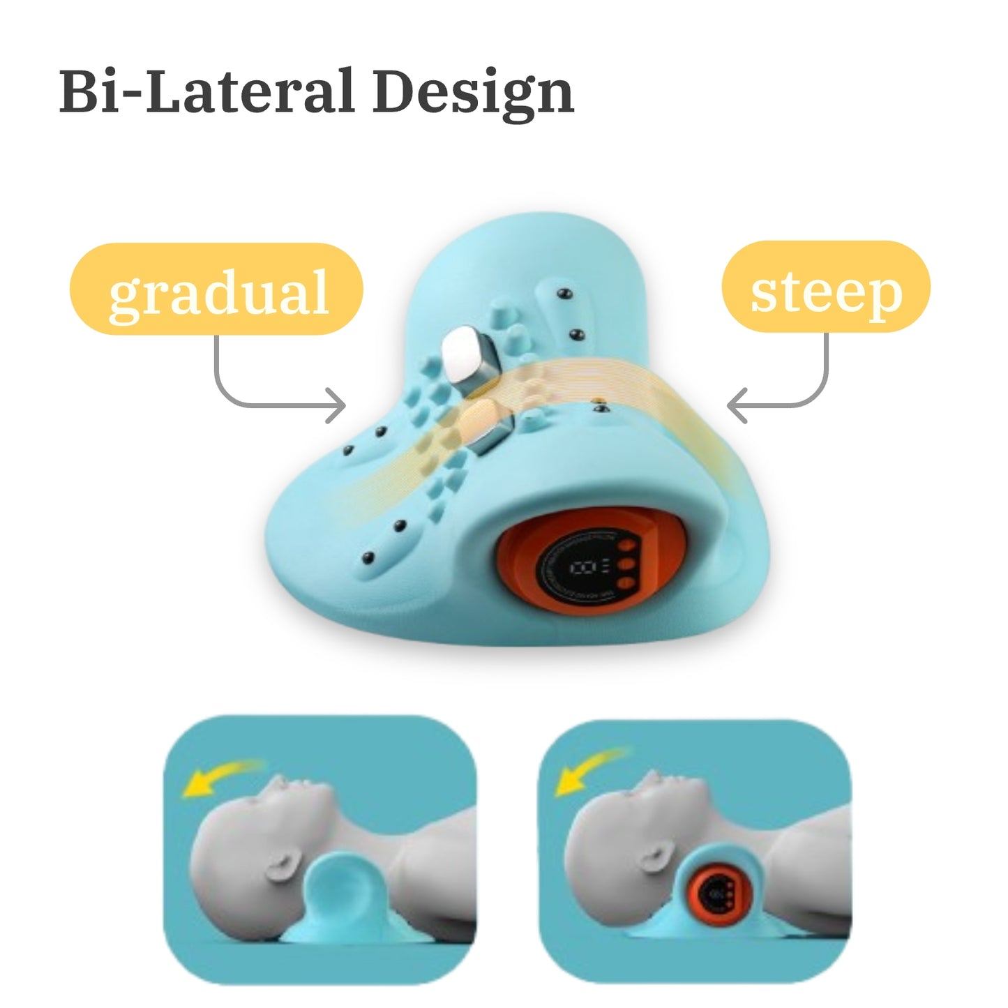 Heated Neck Massage Pillow which is also a neck hunch posture corrector
