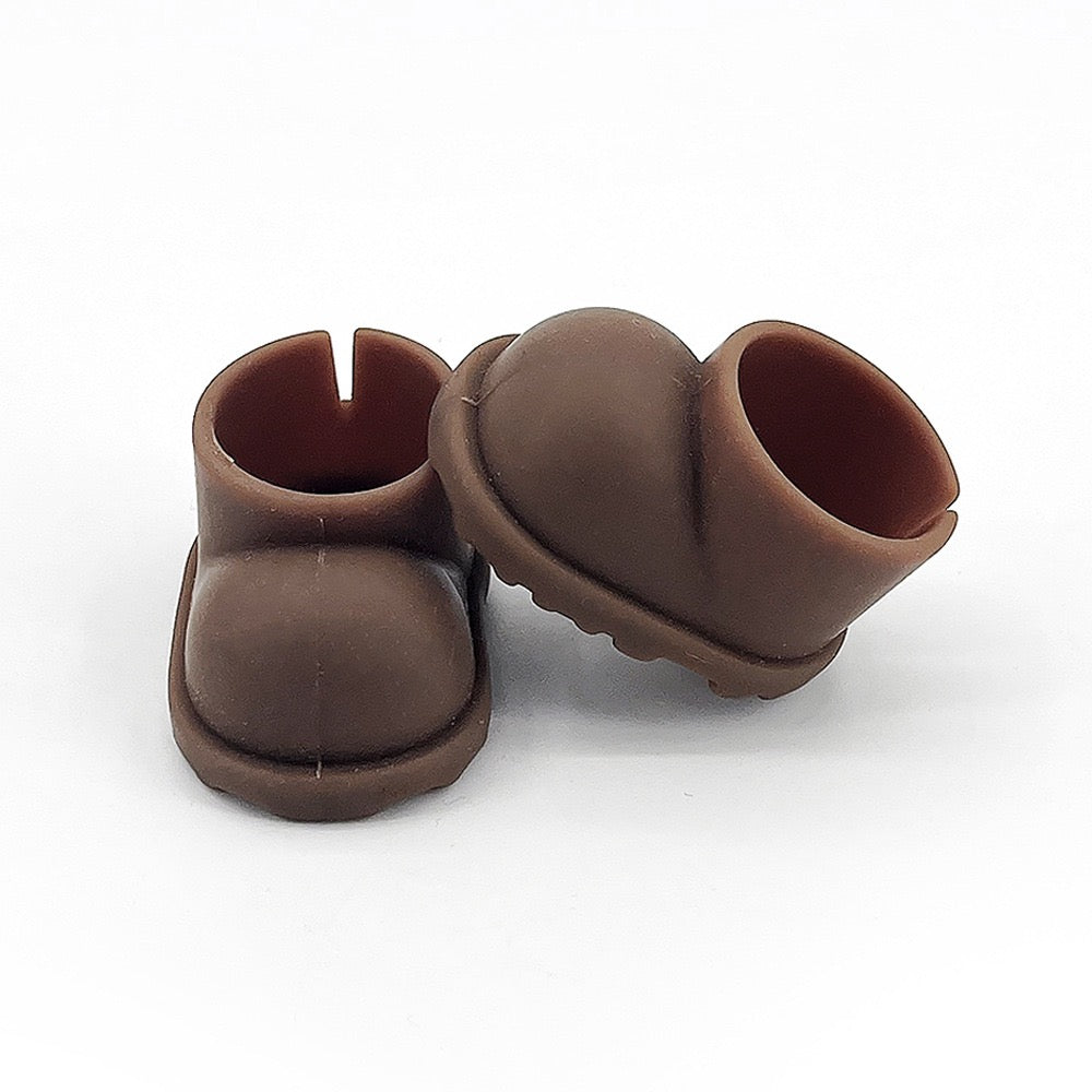 Labubu Shoes-RainBoots_Brown