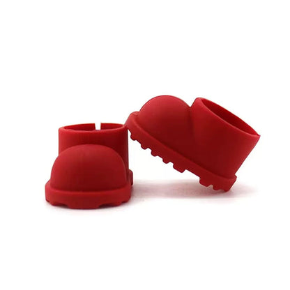 Labubu Shoes-RainBoots_Red