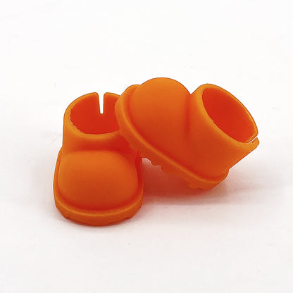 Labubu Shoes-RainBoots_orange