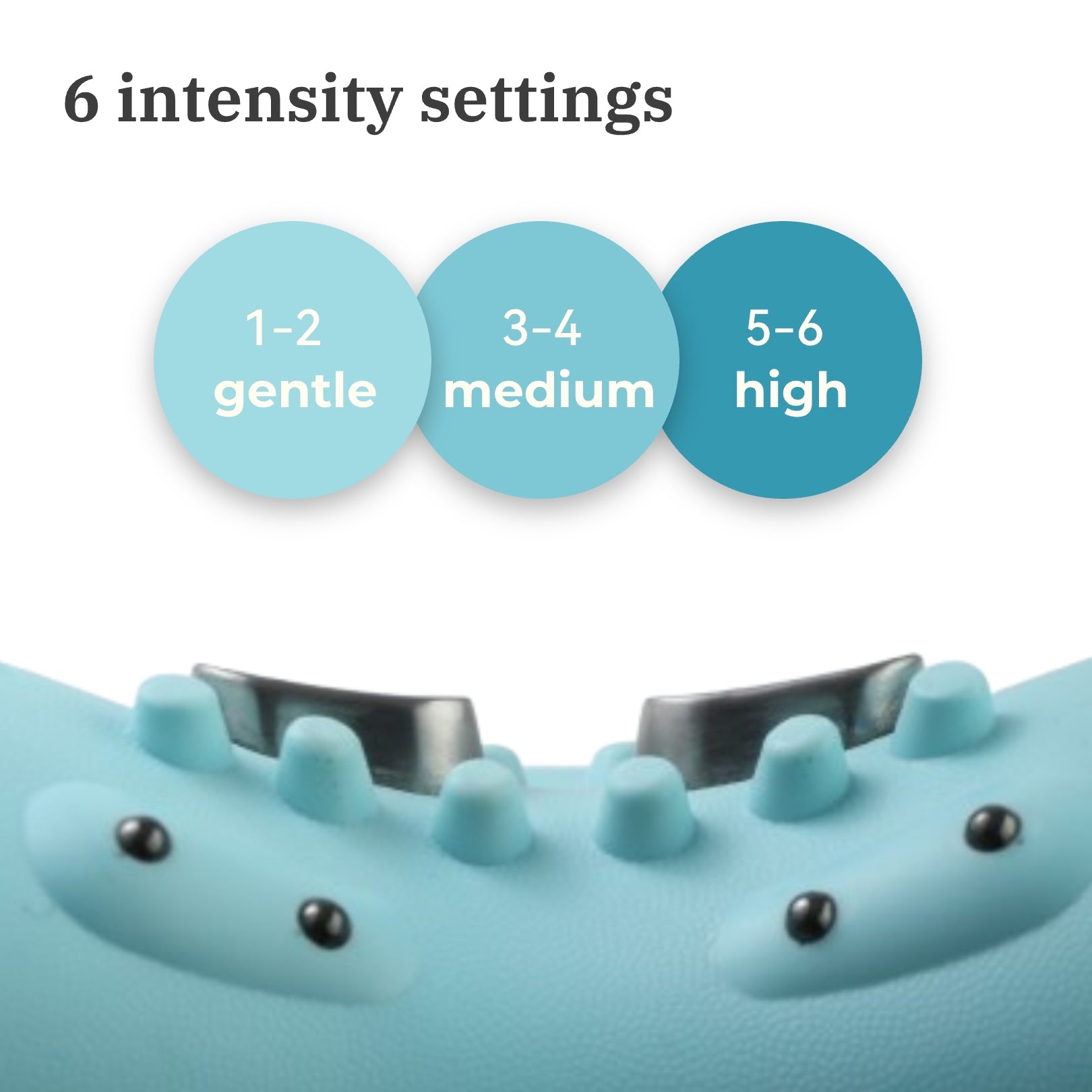 heated  neck massage pillow with 6 microwave intensity settings